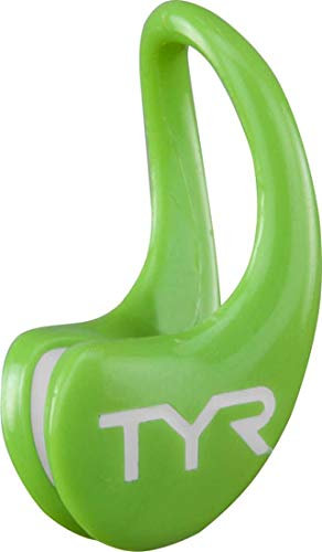 TYR Ergo SWIMCLIP Pince Nez de Natation Adulte Unisexe, Electric Lime, Taille Unique