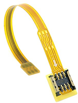 chenyang Kit d'extension pour carte micro SIM vers Nano SIM mâle vers femelle 10 cm