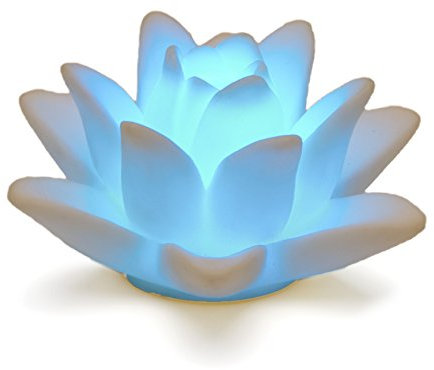 LED Stimmungslicht Blume 9,5 x 5 cm batterie betrieben mit Farbwechsel Stimmungsleuchte Lampe multicolor RGB Innen Tischdeko