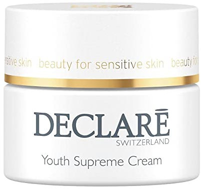 Declaré Youth Supreme Cream 50 ml – Anti Aging Gesichtscreme für glatte & zarte Haut mit Magnolien Extrakt & Hyaluronsäure – Zellschützende Tagescreme – Für normale Haut