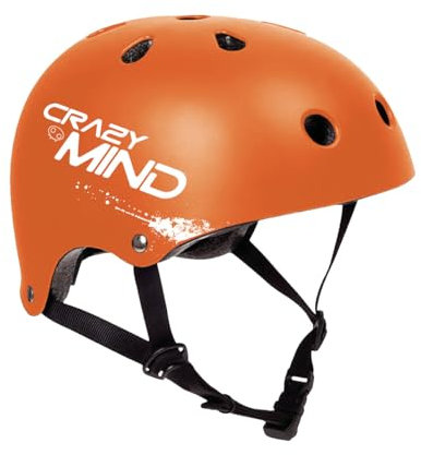 Mandelli Casco Crazy Mind 707200021 Caschetto Protezione Gioco Sportivo Sport 970, Multicolore, 8003029307015