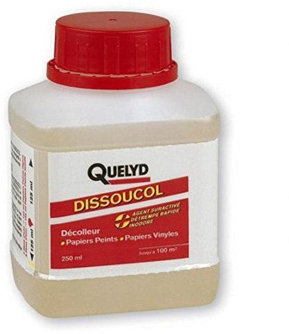 Quelyd – Despegador de papel pintado, diseño de círculo, 250 ml