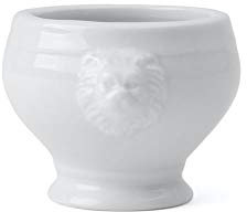 Holst Porcelaine LK 010 FA1 Tête de Lion Terrine 0,10 l, Blanc, 6,5 x 6,5 x 5.6 cm