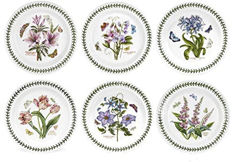 Portmeirion Botanic Garden Dinner Plate 10in - Set of 6