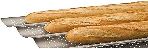 IBILI 824804 Molde 4 baguettes / tejas