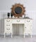 Schreibtisch altweiss Computertisch Shabby Chic Home Office Sekretär hmb122 Palazzo Exklusiv