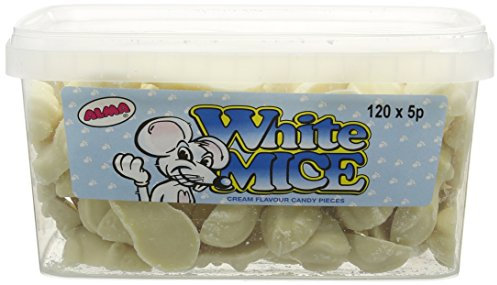 Alma White Mice (Pack of 120)