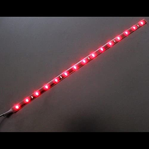 Lumonic LED Strip 0,3m Rot - Leiste 24V IP65 18LEDs 60/m SMD2835 - Streifen 30cm, Band, Lichtband