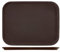 HOME 9182340 Vassoio Antiscivolo polietilene Rettangolare 40x30 Arredo tavola Tessili, Plastica, Marrone