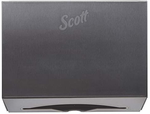 Scottfold Kompakter Papierhandtuchspender (09216), Kleiner Handtuchspender, Edelstahl