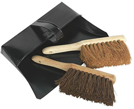 Sealey Bm26 Dustpan and Brushes Metal