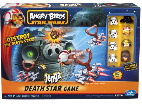 Angry Birds - Angry Birds. A2845. Spiel Jenga Death Star.