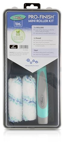 Axus Décor Pro-Finsih Kit mini-rouleau Bleu