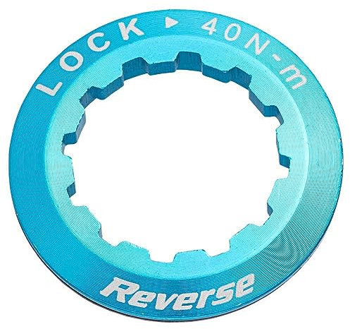 Reverse Lock Ring Kassetten Abschlußring hell blau