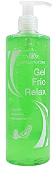 Kaltes Gel mit Aloe Vera, Menthol, Arnika und Harpagofito – Erfrischende Formel zur Linderung von Muskelbeschwerden – 400-ml-Format mit Spender