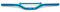 one by Camamoto cod 77303245 Aluminium lenker für Motorräder Straßenrad / nackt mit blau Universal-Querstange, kompatibel mit Motorrädern und Rollern