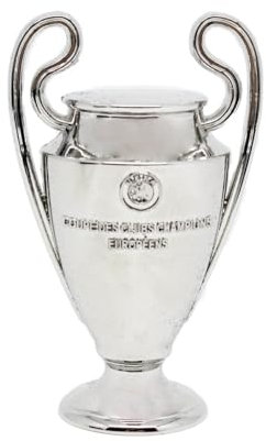 UEFA Pokalreplika CL 80 mm- Freistehend, silber, UEFA-CL-80,