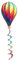 elliot 1015470 Balloon Wave, Windspiel, 50 x 28 cm UV-beständiges und wetterfestes Spinnaker