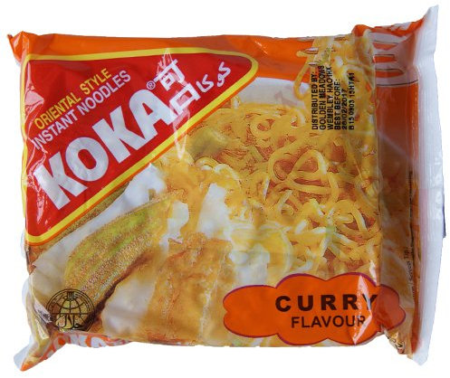 Koka Oriental Style Instant Noodles - Curry Flavour - 30 Packets