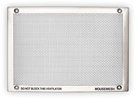 Mousemesh SSmou2a Pest Proofing Mouse Mesh Air Brick Vent Cover, Silver, 9 x 7 245mm x 170mm