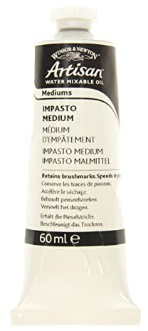 Winsor & Newton Artisan Huile miscible à l'eau, empâtement moyen, Transparent, 60 ml (Lot de 1)