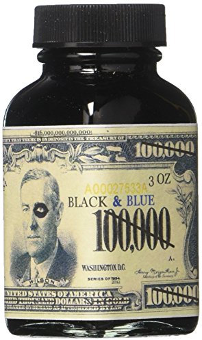Noodler's Ink Fountain Pen Bottled Ink, 3oz, Blue Black