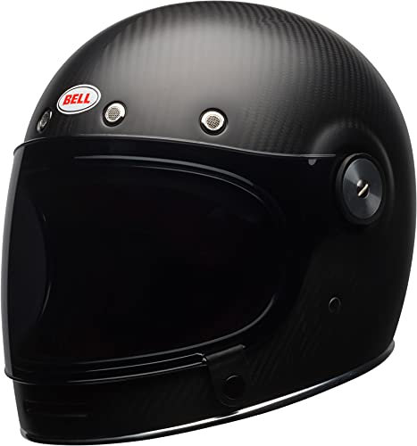 Bell Powersports Bullitt Motorradhelm, Schwarz (Carbon Matte), S