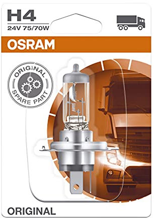 OSRAM H4 Glühlampe Fernscheinwerfer 75/70W Fernlicht Halogen Birne 64196-01B