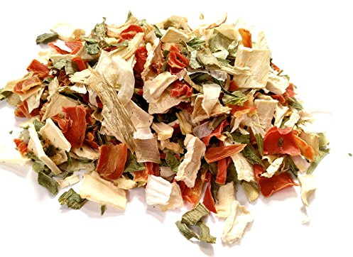 SPEEDRANGE Dried Vegetables Mixed - 500g - Carrot, Parsnip, Leek, Celery, Tomato & Onion - Ideal for Soups & Stews - Premium Dehydrated Vegetables for Long Shelf Life - Dried & Mixed for Soup