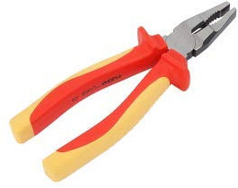 VDE Electricians 200mm Combination Pliers Insulated Wire Cable Cutters