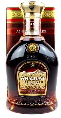 Armenien Brandy Ararat Vaspurakan 15 Jahre geprägt, 40%