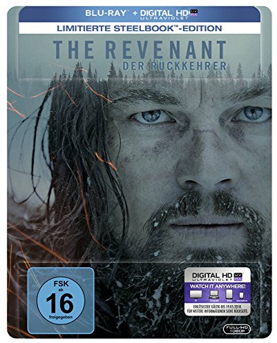 The Revenant: Der Rückkehrer - Steelbook [Limited Edition] (+ Digital Copy) [Blu-ray]