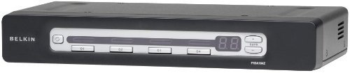 Belkin OmniView Pro3 4-Port KVM-Switch mit Bildschrimmenü