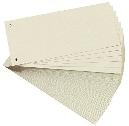 Herlitz Trennstreifen, Chamois, 100 Stück