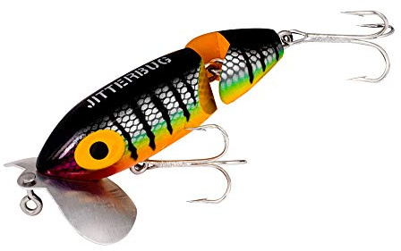 Arbogast Jitterbug Topwater Bass Fishing Lure - Excellent for Night Fishing