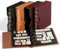 Leuchtturm 341940 Ringbinder Optima - Sammel-Ledermappe im Classic-Leder Design - inkl. Schutzkassette - schwarz