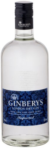 Ginbery's London Dry Gin, 1er Pack (1 x 700 ml)