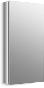 Kohler Verdera 15 in. W x 30 in. H Recessed Medicine Cabinet in Anodized Aluminum