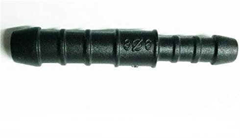 8mm-6mm PLASTIC BARBED REDUCER ADAPTER HOSE CONNECTOR FUEL PIPE JOINER REPAIR
