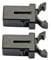 World Imports Brabantia Lot de 2 loquets de rechange pour poubelle 20 30 40 45 50 l