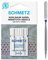 Schmetz Hemstitch/Wing Sewing Machine Needles, Pack of Two, Size 100/16 (3 Packets of Two for the Price of 2!)