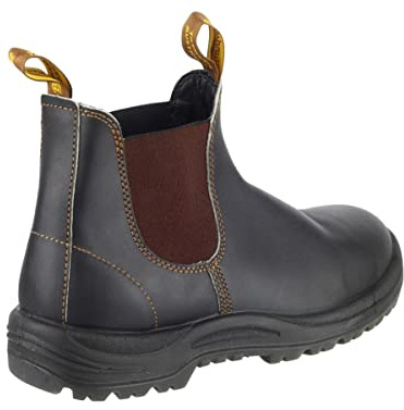 Blundstone 192 Mens Classic Pull On Chelsea Safety Work Steel Toe Boots UK 10