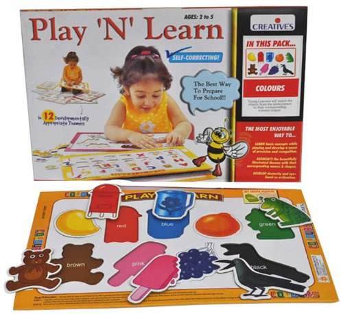 Creative Educational Early Years Play and Learn Colours