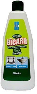 Dri Pak Liquid Bicarb 500ml Gentle Non Scratch Cream Cleaner x 2