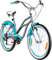Galano 26 Zoll Beachcruiser Malibu 3 Farben, Farbe:metallgrau
