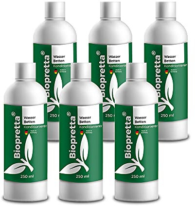 biopretta Wasserbett Konditionierer 6 x 250ml Für alle Wasserbetten geeignet Made in Germany