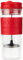 Bodum Insulated Plastic Travel French Press Coffee and Tea Mug, 0.45 L, 15oz, Red (11100-294BUS)