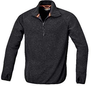 Beta 076350502 7635N - Felpa in caldo pile, con zip, taglia M
