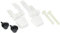 Jabsco Boats 29098-1000 Hinge Set, Hinge Set for Wood Assembly Head Seat, Type Compact Toilets UK