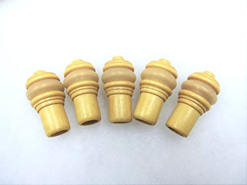 Wooden Acorns Pack of 5 Toggles for Blinds, Light SWITCHES and Other Cord Ends